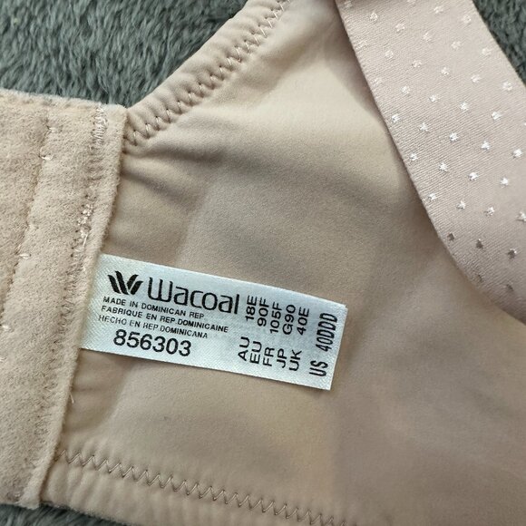 Wacoal Back Appeal Wire Free T-Shirt Bra Women's Size 40DDD 40F 856303 - Picture 4 of 4